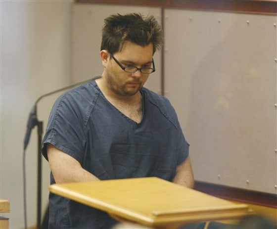 John DeBlase, father of the two children who are missing and presumed dead, is arraigned on charges Wednesday in Mobile, Ala.